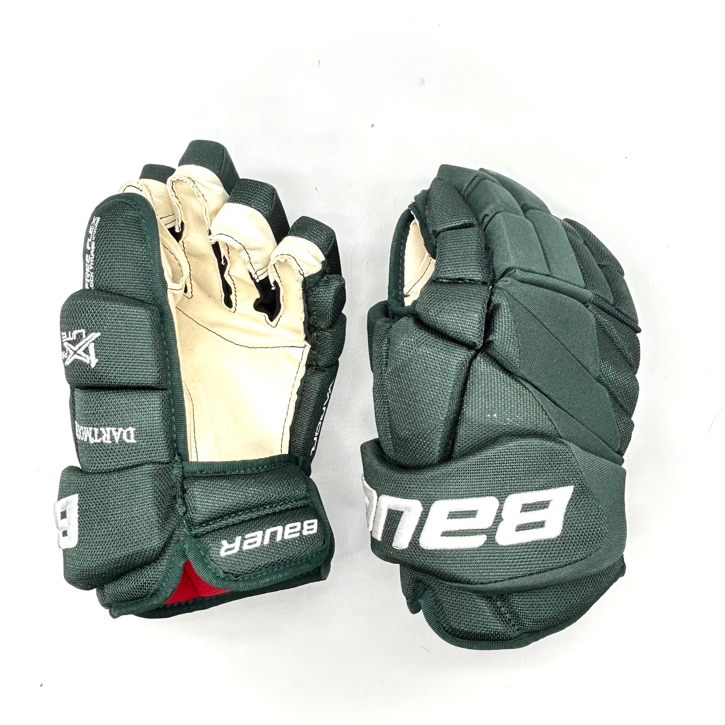Bauer Vapor 1X Pro Lite – Gants de hockey NCAA Pro Stock (verts)